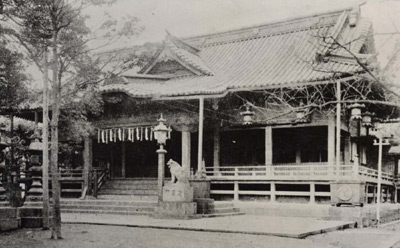 江戸時代建立の社殿