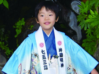 七五三詣　１１月中