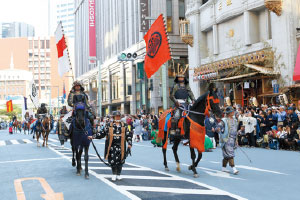 相馬野馬追騎馬武者9騎