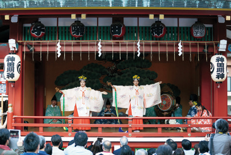 雅楽・巫女舞・お囃子・太鼓
