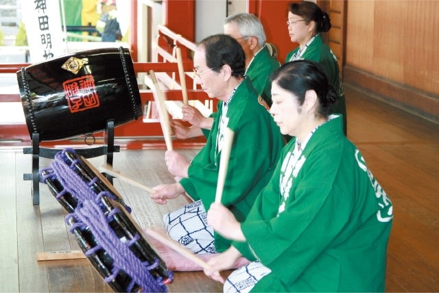 神田囃子奉納演奏　東京都指定無形文化財